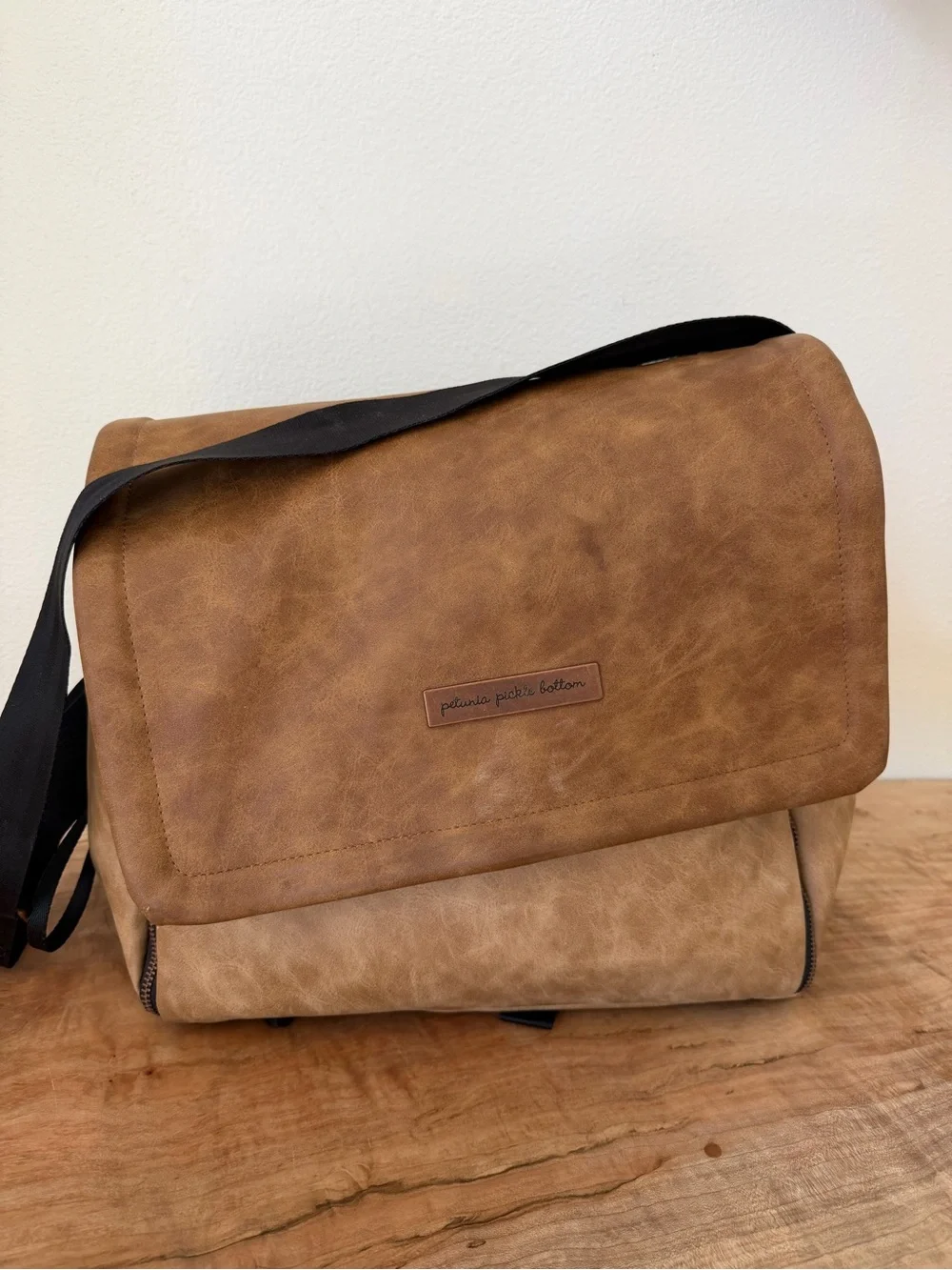 Petunia Pickle bottom Boxy Backpack Diaper Bag in Brioche